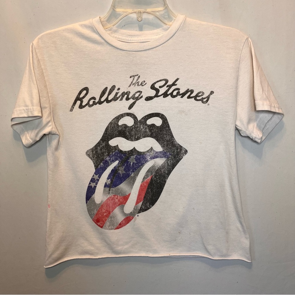 The Rolling Stones Cropped TShirt Size Small